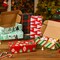 25 Pcs Christmas Gift Boxes Mailing Boxes Small Corrugated Cardboard Boxes Holiday Shipping Boxes for Small Business Gifts Shoe Packaging Supplies (Classic Style,4 x 8 x 2 Inch)